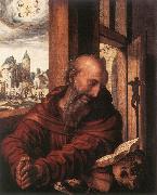HEMESSEN, Jan Sanders van St Jerome af oil painting artist